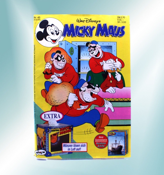 Walt Disneys Micky Maus Comic Nr. 45 (1992): Donald Duck - der Zornnickel von Ehapa